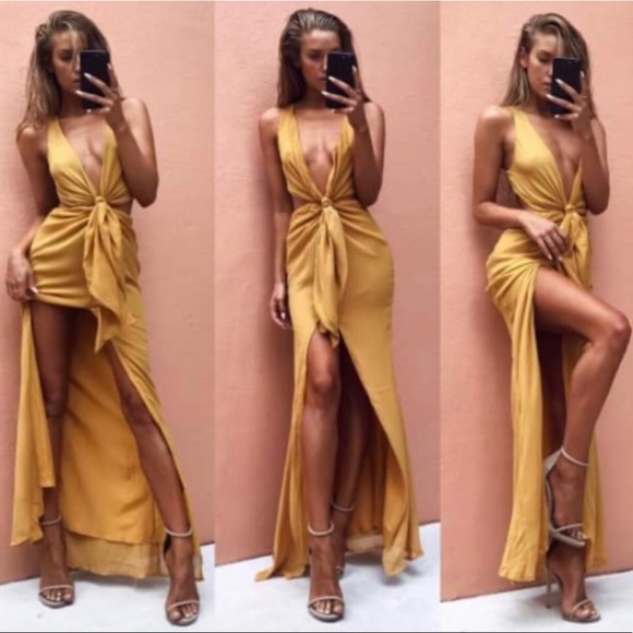 Sabo Skirt Dresses & Skirts - Mustard dress